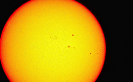 Слънчевите петна изчезнаха