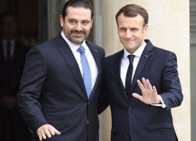 Еманюел Макрон прие ливанския премиер в Елисейския дворец
