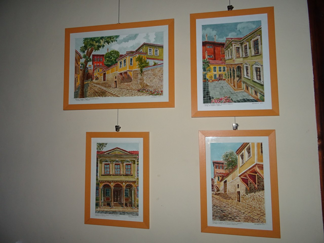 Архитект представи изложба за старинните къщи на Пловдив