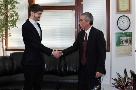 Отличник беше ректор за един ден на Великотърновския университет