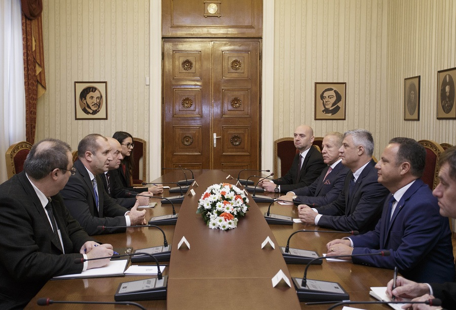 Румен Радев се срещна с президентите на Косово и Черна гора