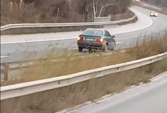 МВР взе книжката на врачанина, карал в насрещното на "Хемус"