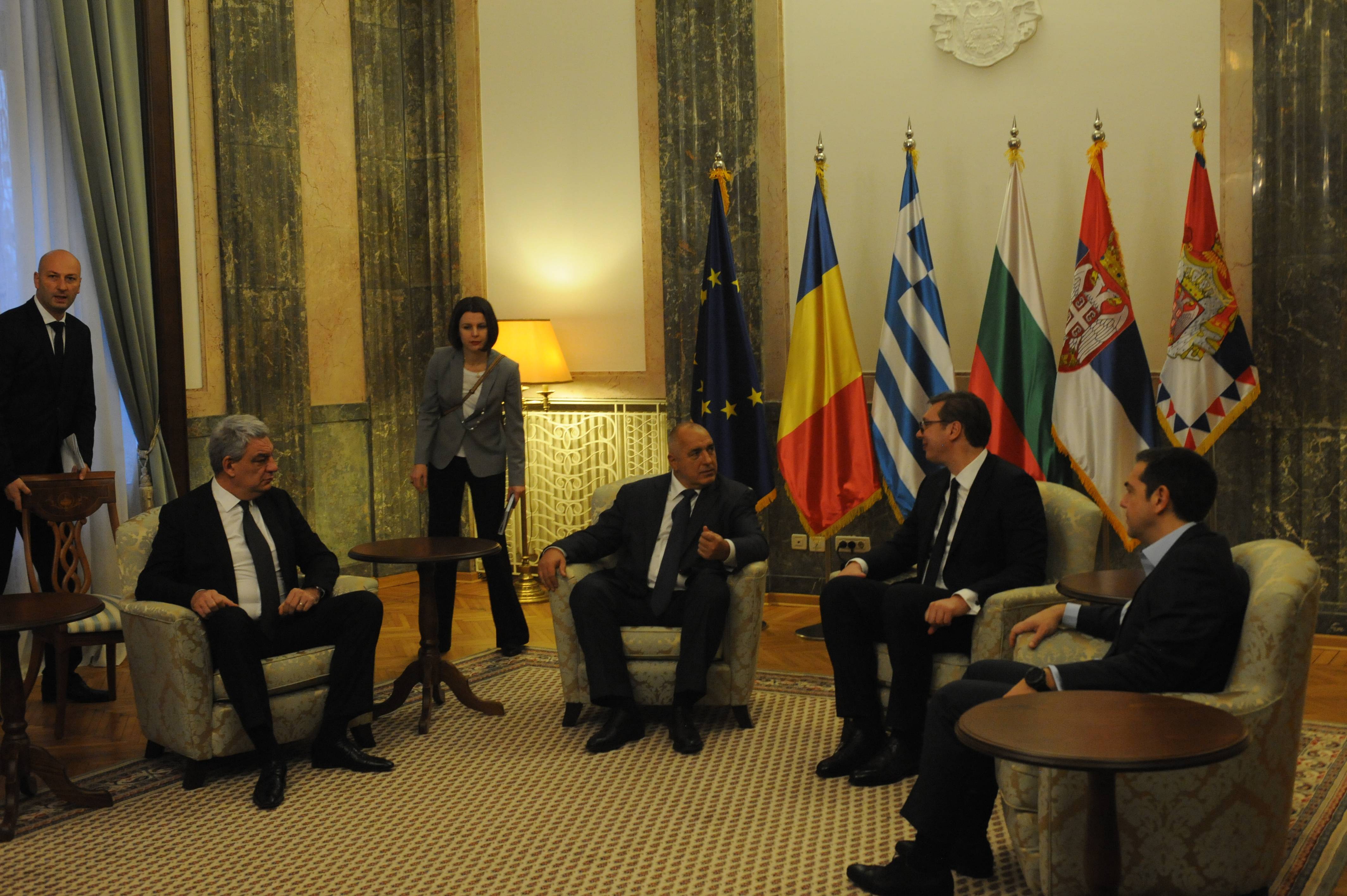 Започна четиристранната среща на лидерите в Белград