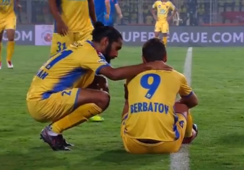 Димитър Бербатов се контузи