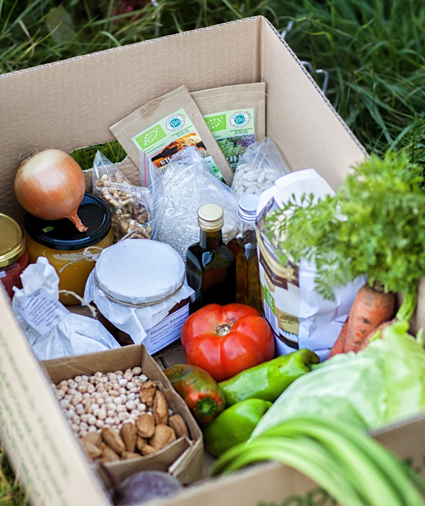 Храни от ферми се поръчват по интернет