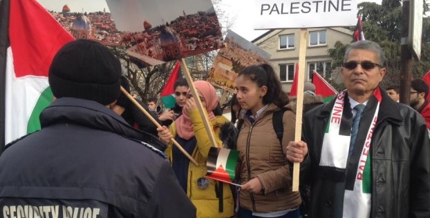 Палестинската общност в София протестира срещу решението на Тръмп за Ерусалим