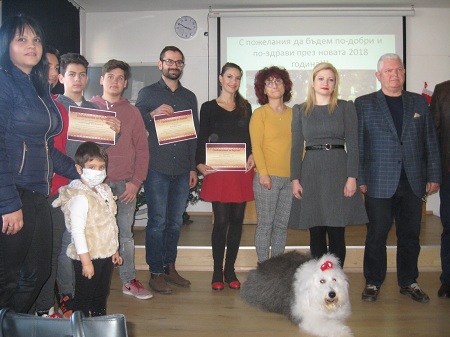 Клиниката по педиатрия на УМБАЛ „Свети Георги“-Пловдив  раздаде сертификати за дарителство