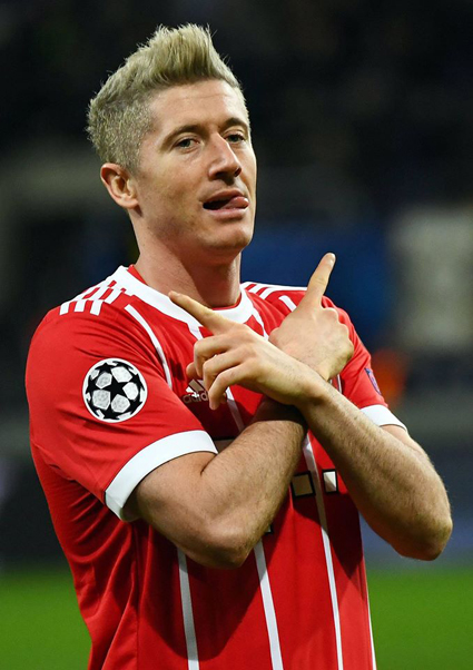 Левандовски и Рибери се записаха в историята