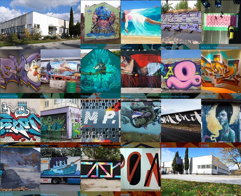 20 екипа се състезават да изрисуват стара сграда на летище Варна