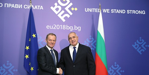 Борисов към Туск: България ще бъде балансьор на ЕС