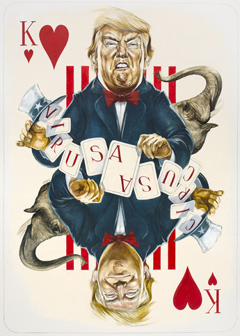 Тесте от карти „21 век” нарисува Дончо Дончев