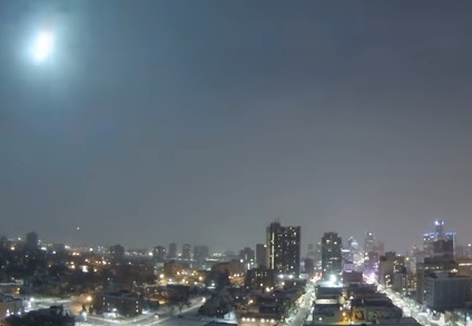 Метеорит падна близо до Детройт (ВИДЕО)