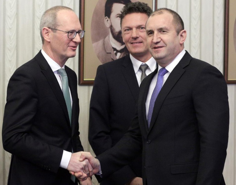 Президентът и германски инвеститори у нас обсъдиха перспективите и трудностите за развитието на бизнеса в България