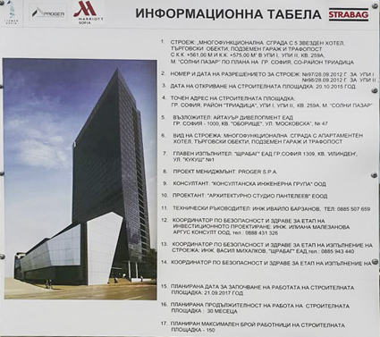 Вдигат 5-звезден хотел в центъра на София