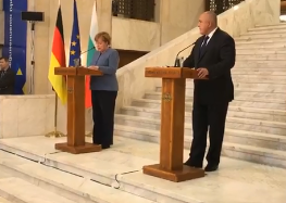 Гледайте НА ЖИВО пресконференцията на Борисов и Меркел