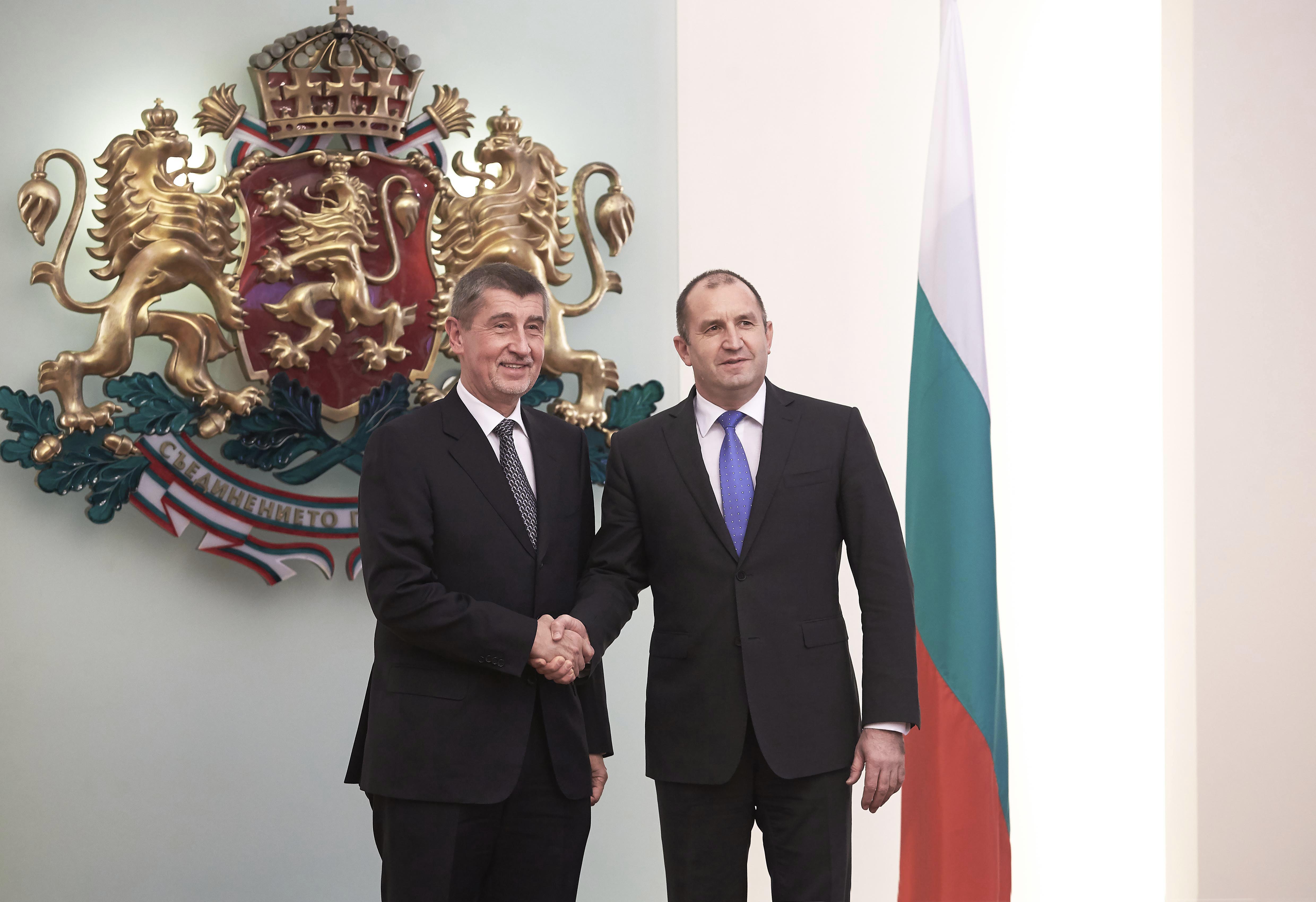 Румен Радев проведе среща с Андрей Бабиш