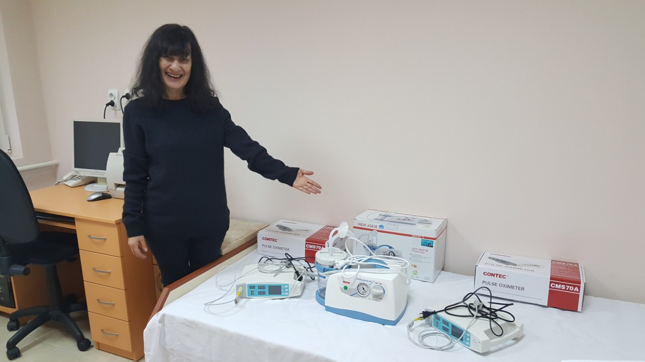 Дарения от Германия за детското отделение в Сливен