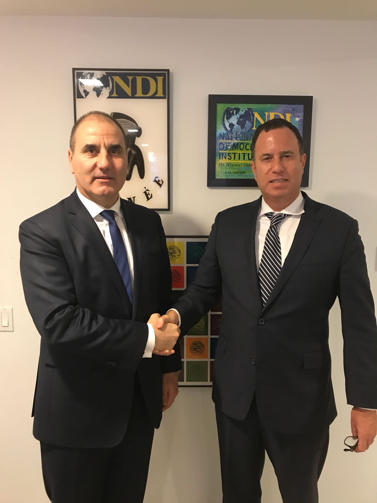 Цветан Цветанов проведе работна среща със зам.-помощник държавния секретар на САЩ Матю Палмър