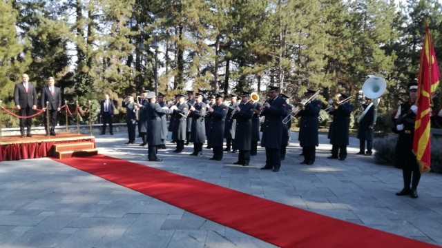 Румен Радев се срещна с македонския президент Георге Иванов