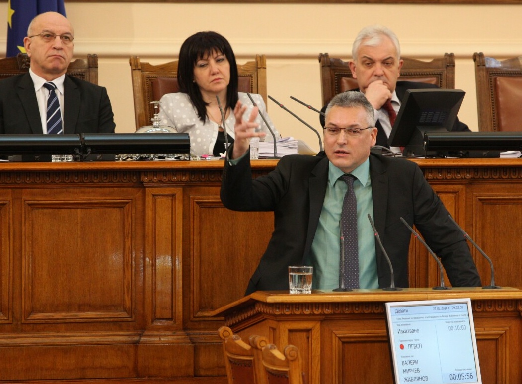 Валери Жаблянов: Мотивите за исканата оставка са образец за политически произвол и фактологическо слабоумие