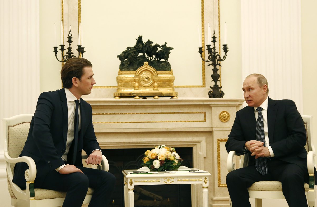 Путин се ангажира пред Себастиан Курц с подобряване на отношенията с ЕС