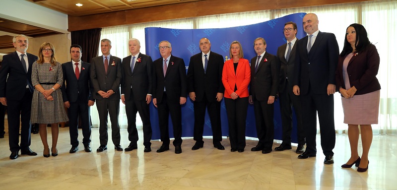 Вижте снимки от срещата на Борисов, Юнкер и лидерите на страните от Западните Балкани