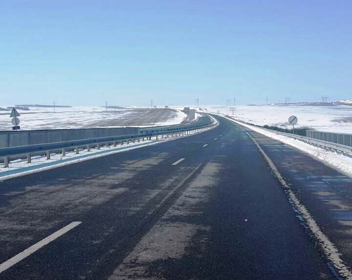 Падна снежната блокада на АМ „Тракия“ край Бургас