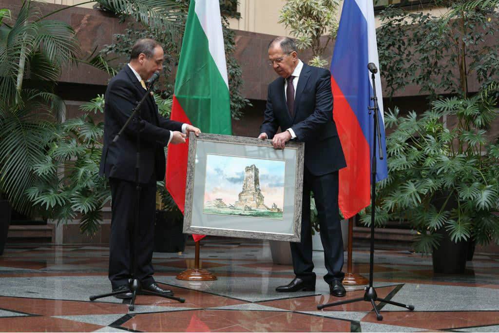 Министърът на външните работи на Русия Сергей Лавров: Общото наследство на Русия и България е в основата на нашата дружба