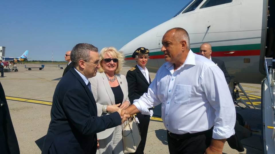 Бойко Борисов пристигна в Страсбург