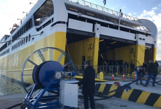 Първата морска транспортна линия с ползване на електроенергия в Гърция е вече факт