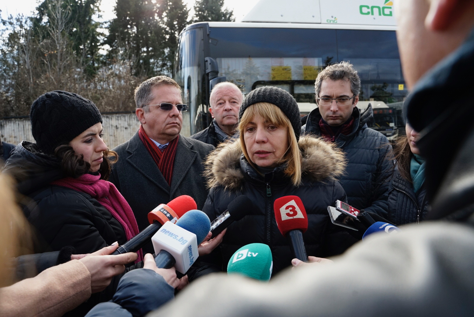Кметът Фандъкова: Няма да допуснем градът да се заледява, всички снегорини са на разположение