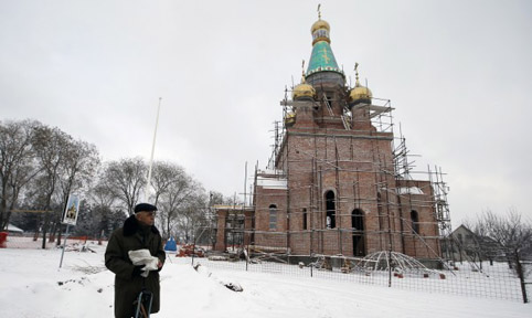 Путин с църква в Сърбия