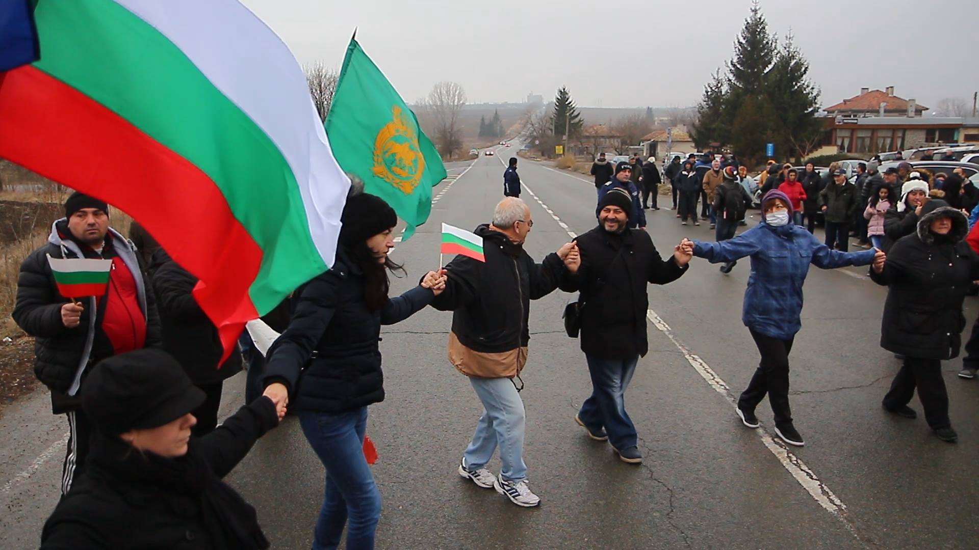 С протестно хоро срещу винетки