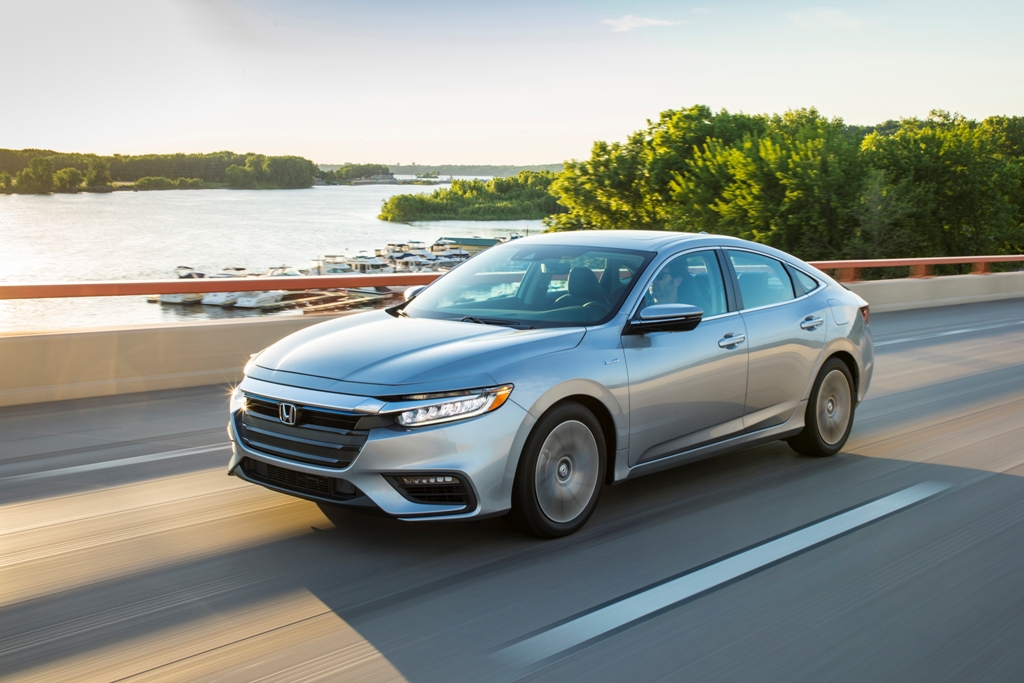 Зелен автомобил на 2019 г. е Honda