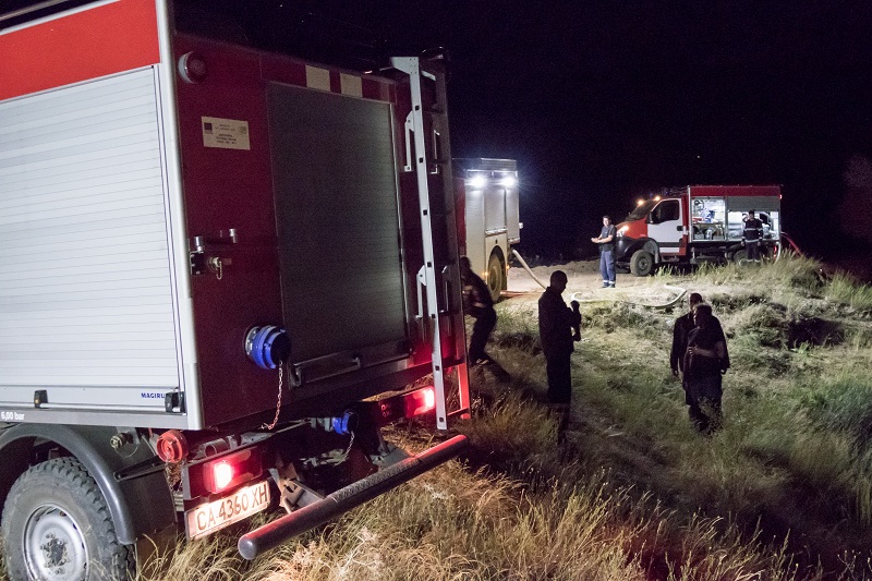 Пожар бушува в завод „Чайка“ в Пловдив, няма пострадали