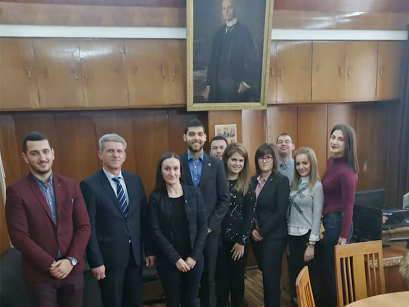 Ректорът на Стопанска академия и председателят на Студентските съвети обсъждаха обучението на бъдещите икономисти