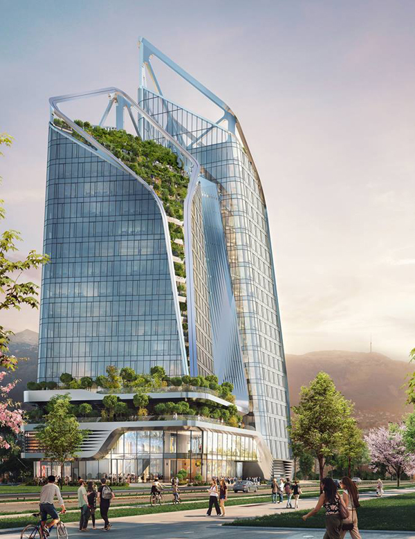 Вижте от птичи поглед строителството на NV Tower в София (ВИДЕО)