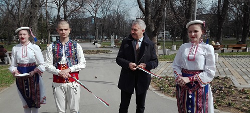 Монтана превърна царска градина в европейски парк