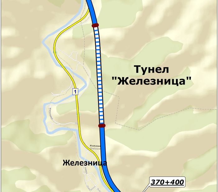 Строят хеликоптерна площадка край Симитли по трасето на АМ „Струма“