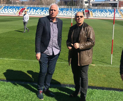 Шефът на федерацията в Косово пожела успех на отбора