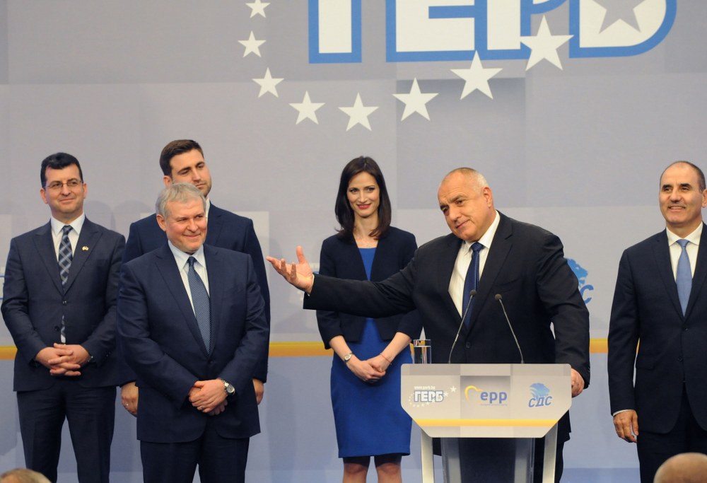Представянето на кандидатите за евродепутати на ГЕРБ и СДС през обектива на "Труд" (СНИМКИ)