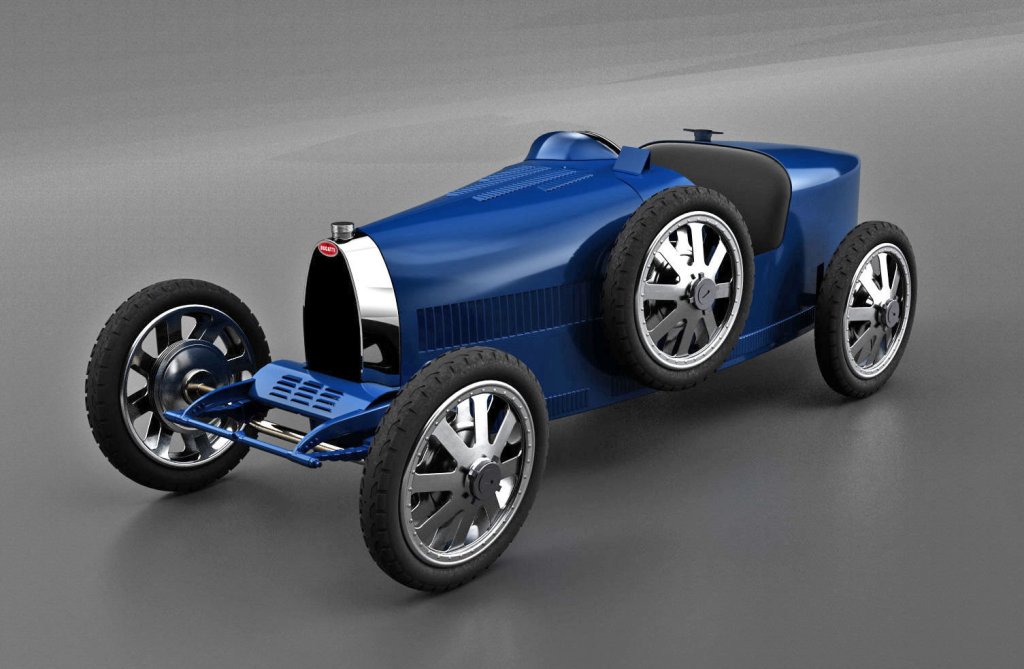 Истинско Bugatti за малки принцове