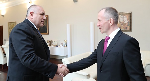 Премиерът Борисов се срещна с президента на Европейския съюз по джудо Сергей Соловейчик