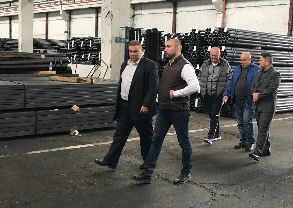 Емил Радев в Лом: Работим за повече европодкрепа за българския бизнес
