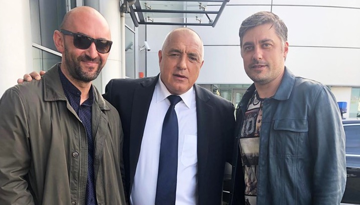 Борисов пита актьорите Владимир Карамазов и Христо Петков кой е убиецът в сериала "Дяволското гърло"