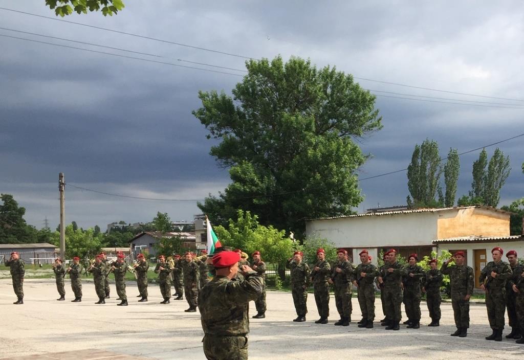 Новоприети военнослужещи положиха военна клетва в Хасково