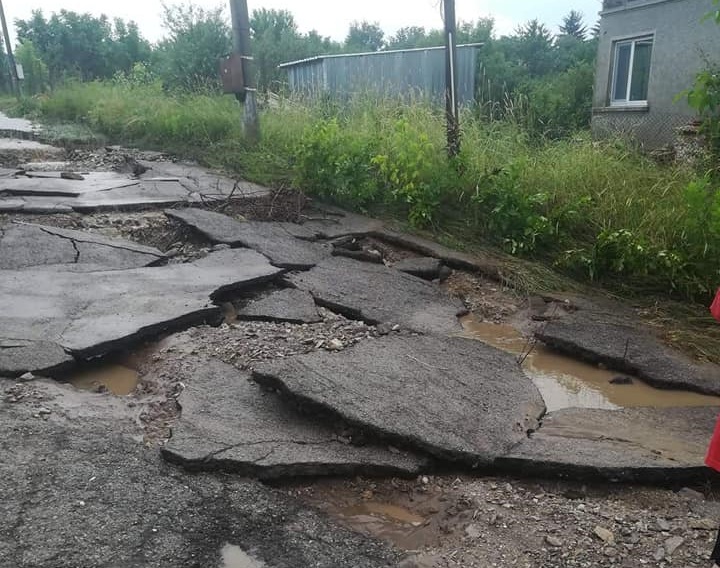 Месечната норма дъжд се изля в Търговище за близо 3 часа и причини големи щети