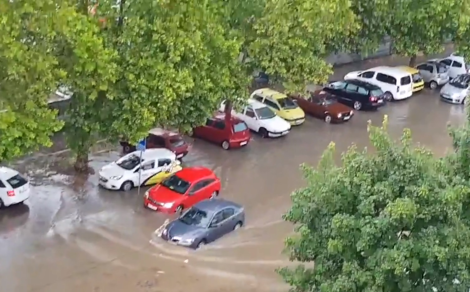 Поройни валежи превърнаха Белград във Венеция (ВИДЕО)