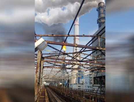Пожарът в ТЕЦ "Марица Изток 2" е напълно загасен и няма замърсяване на околната среда