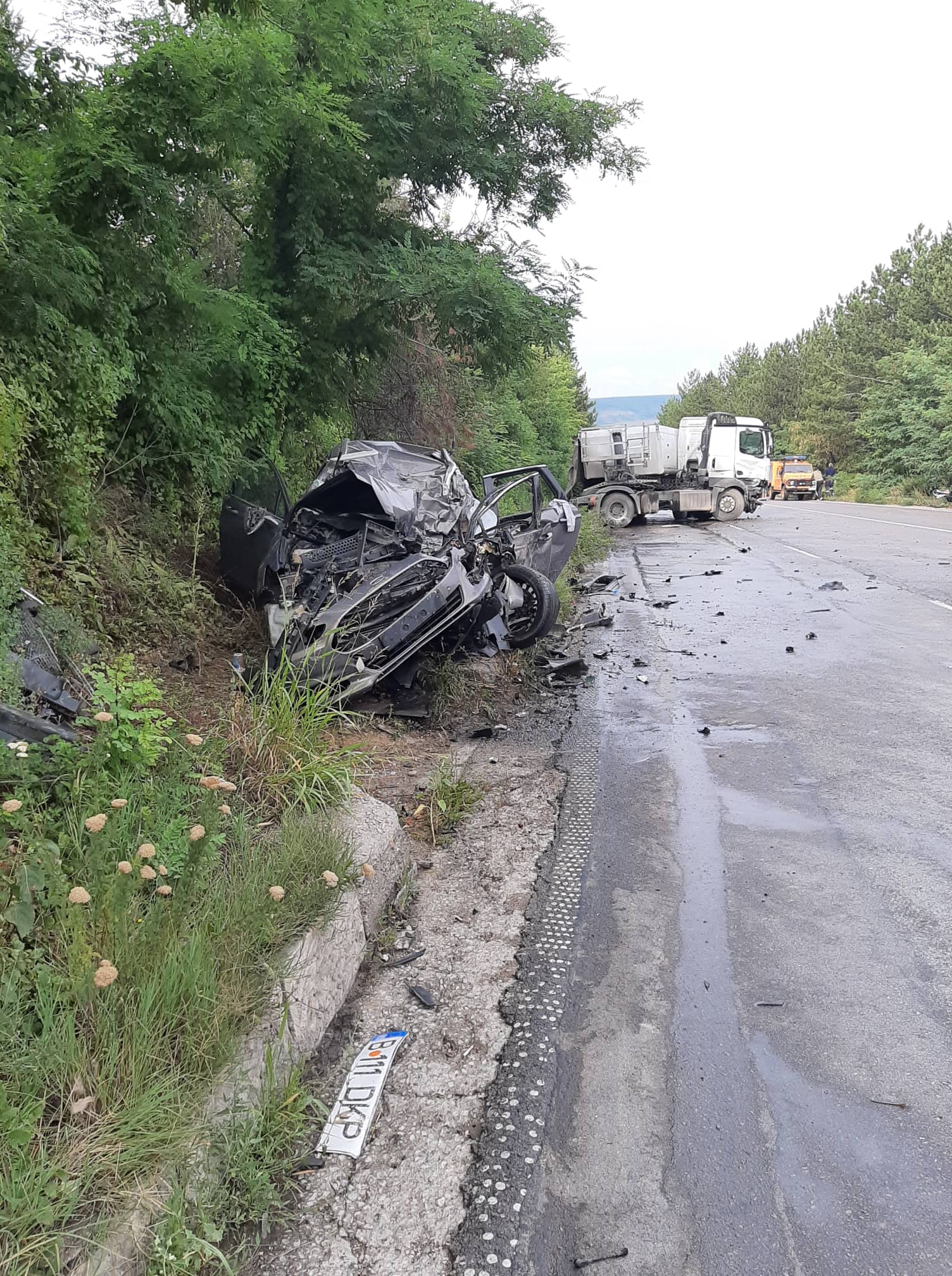 8-годишно румънче в кома, майка му и шофьорът на колата им са загиналите при катастрофата в Разградско